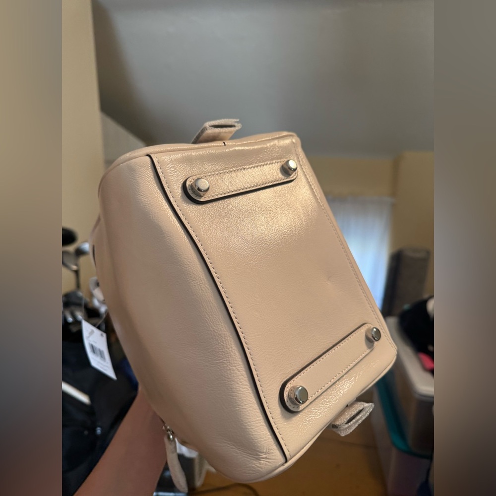 New With Tags- Coach Cube Rogue in White Patent Leather - Picture 6 of 14